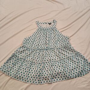 Torrid Babydoll Tiered Romantic Flowy Eyelet Top Women's Size 1 (1X/12-14)